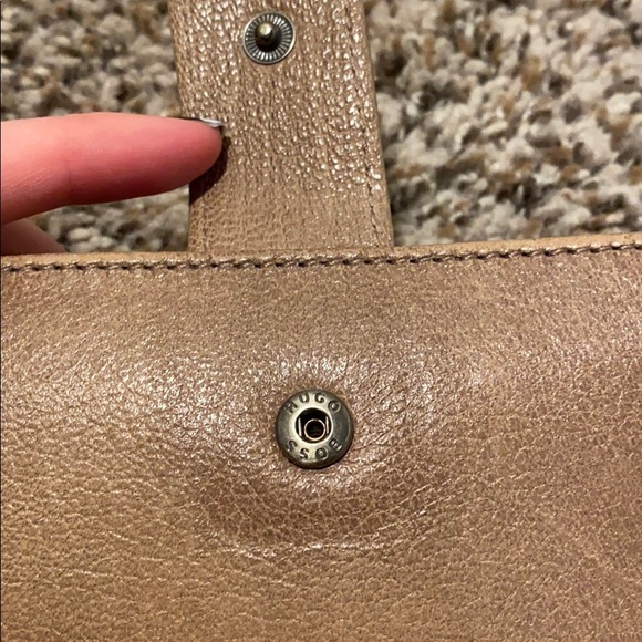 BOSS ORANGE Brown Long Leather Wallet - Picture 8 of 9